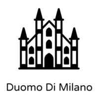 Duomo di Milano vektor