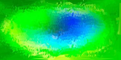 hellblau, grün Vektor abstrakte Dreieck Textur.