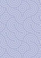 abstrakt Kreis Linie Hintergrund Illustration Papier Größe mit lila Farbe. vektor