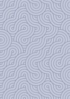 abstrakt Kreis Linie Hintergrund Illustration Papier Größe mit lila Farbe. vektor