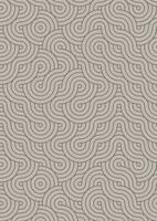abstrakt cirkel linje bakgrund illustration papper storlek med brun guld Färg. vektor