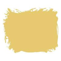 Gold Tinte Farbe Bürste Schlaganfall vektor