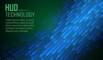 Text Cyber Circuit Zukunftstechnologie Konzept Hintergrund vektor