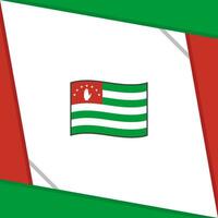 abkhazia Flagge abstrakt Hintergrund Design Vorlage. abkhazia Unabhängigkeit Tag Banner Sozial Medien Post. abkhazia Unabhängigkeit Tag vektor