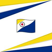 bonaire flagga abstrakt bakgrund design mall. bonaire oberoende dag baner social media posta. bonaire design vektor