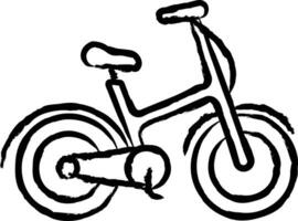 Fahrrad Hand gezeichnet Vektor Illustration