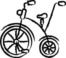 Fahrrad Hand gezeichnet Vektor Illustration