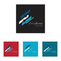 flygplan ikon vektor illustration logotyp mall