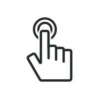 Finger Hand Symbol Grafik Vektor Design Illustration