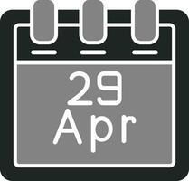 April 29 Vektor Symbol