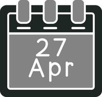 April 27 Vektor Symbol