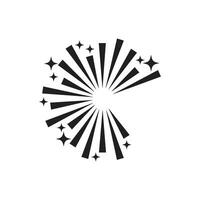 Feuerwerk Logo Vektor Symbol