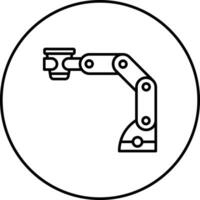 robot Barista vektor ikon