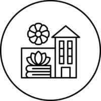 Wellness Resort Vektor Symbol