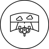 Bewegung Simulator Vektor Symbol