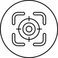 Basic Ziel Vektor Symbol