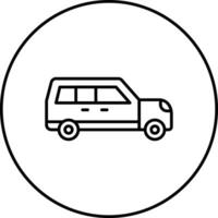 Familie Auto Vektor Symbol