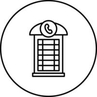 Symbol für den Vektor der Telefonzelle