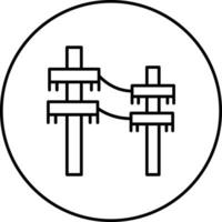 elektrisch Pole Vektor Symbol