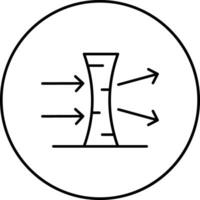 normal Index Linsen Vektor Symbol