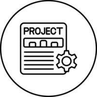 projekt vektor ikon