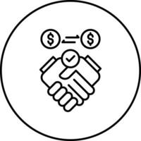 Partnerschaft Vektor Symbol