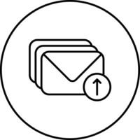 Email Explosionen Vektor Symbol