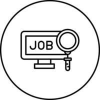 Job Jagd Vektor Symbol