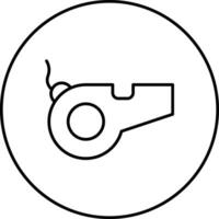 pfeifen Gebläse Vektor Symbol