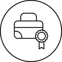 Arbeit Belohnung Vektor Symbol