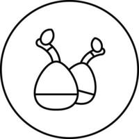 Fenchel-Vektor-Symbol vektor