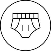 Schwimmen Stämme Vektor Symbol