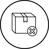 Paket aus Vektor Symbol