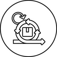 agil Herstellung Vektor Symbol