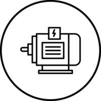 ac Motor- Vektor Symbol