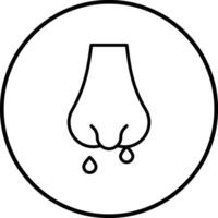 Nasal- Hohlraum Vektor Symbol