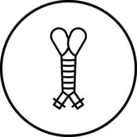 Luftröhre Vektor Symbol