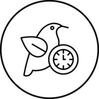 früh Vogel Vektor Symbol