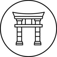 torii Tor Vektor Symbol