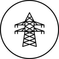 Getriebe Turm Vektor Symbol