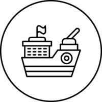 Kanonenboot Vektor Symbol