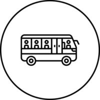 offentlig transport vektor ikon