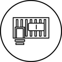 Container Haus Vektor Symbol