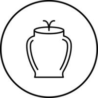 Vase-Vektor-Symbol vektor