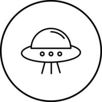UFO vektor ikon