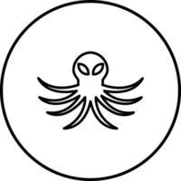 Krake Vektor Symbol