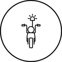 Motorrad-Vektor-Symbol vektor