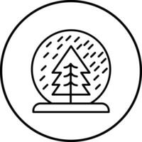 Schnee Ball Vektor Symbol