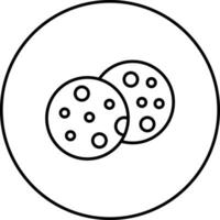 Kekse-Vektor-Symbol vektor