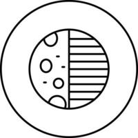 Mond Phase Vektor Symbol